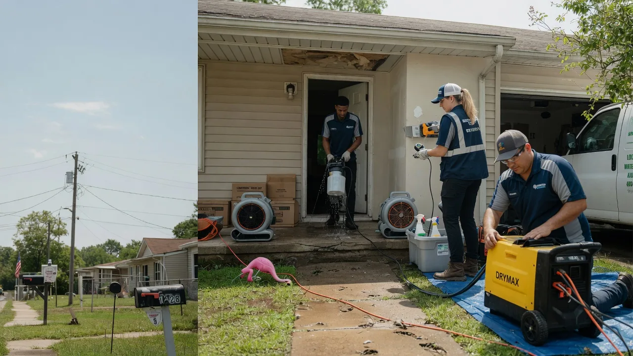 Storm Damage Water Removal in Mississippi State, MS near me